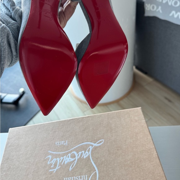 Christian Louboutin Iriza 100 suede pump - Picture 4 of 5